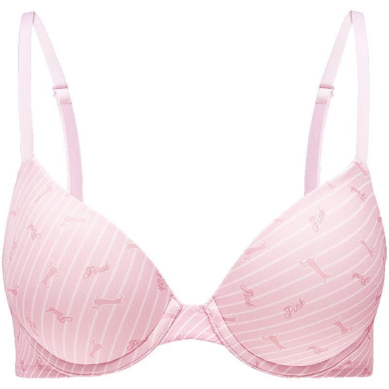 Victoria's Secret PINK 2804 Dünn gepolsterter 3/4-Körbchen-BH