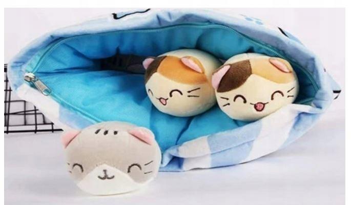 Poduszka Pudding Z Maskotkami Do Rzucania Wzory Cat