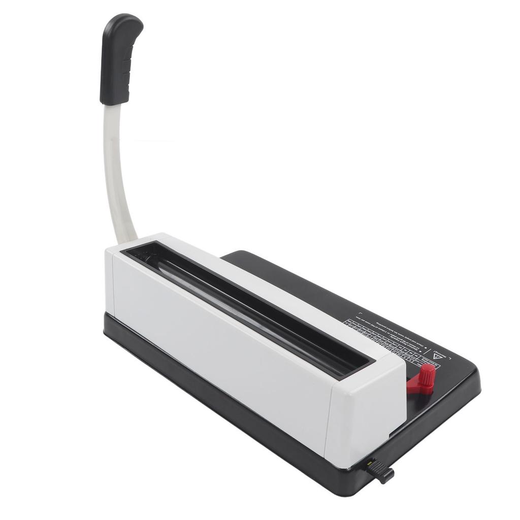 Spiral Coil Binding Machine Humanized Handle Round Hole Punch Wire Binder Machine for Letter Size