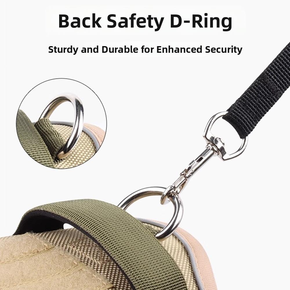 Shockproof Dog Leash Vest Wear-resistant Anti-chew Dog Chest Strap Reflective Adjustable Dog Leash