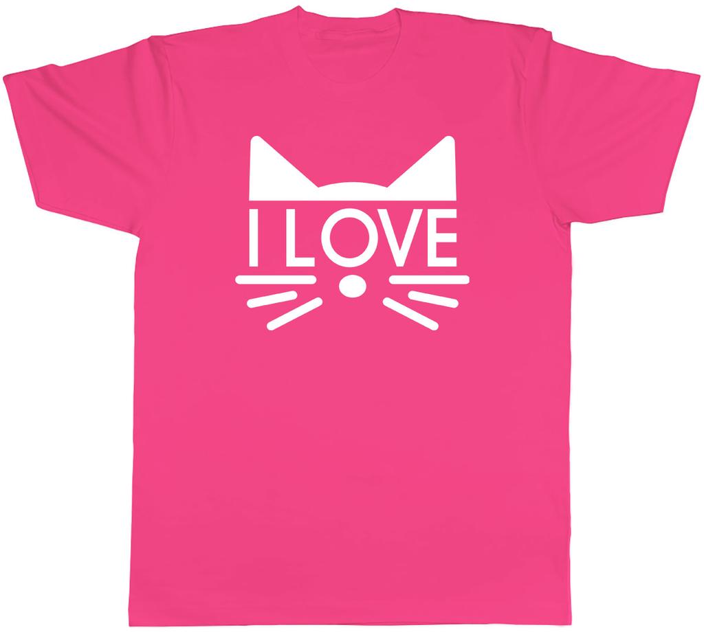 I Love Cat Unisexs Unisex TShirt Tee