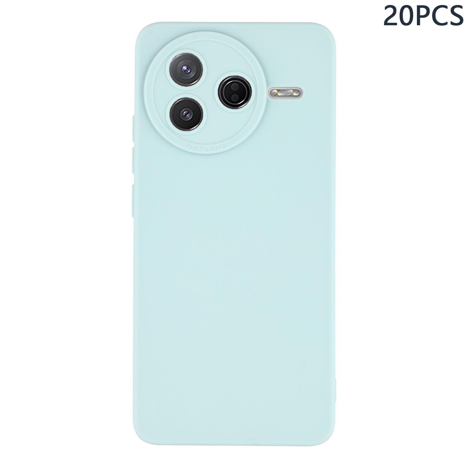 

Оптовая закупка 20 шт. Чехол для Xiaomi Redmi K80 5G/Poco F7 Pro 5G с точными вырезами, матовый чехол для телефона из ТПУ толщиной 1,3 мм Blue