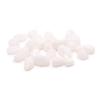 Snow Quartz Tumbled Stones, Set of 24