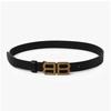 Balenciaga 673518 2aa62 1000 Bb Logo Hourglass Thin Belt