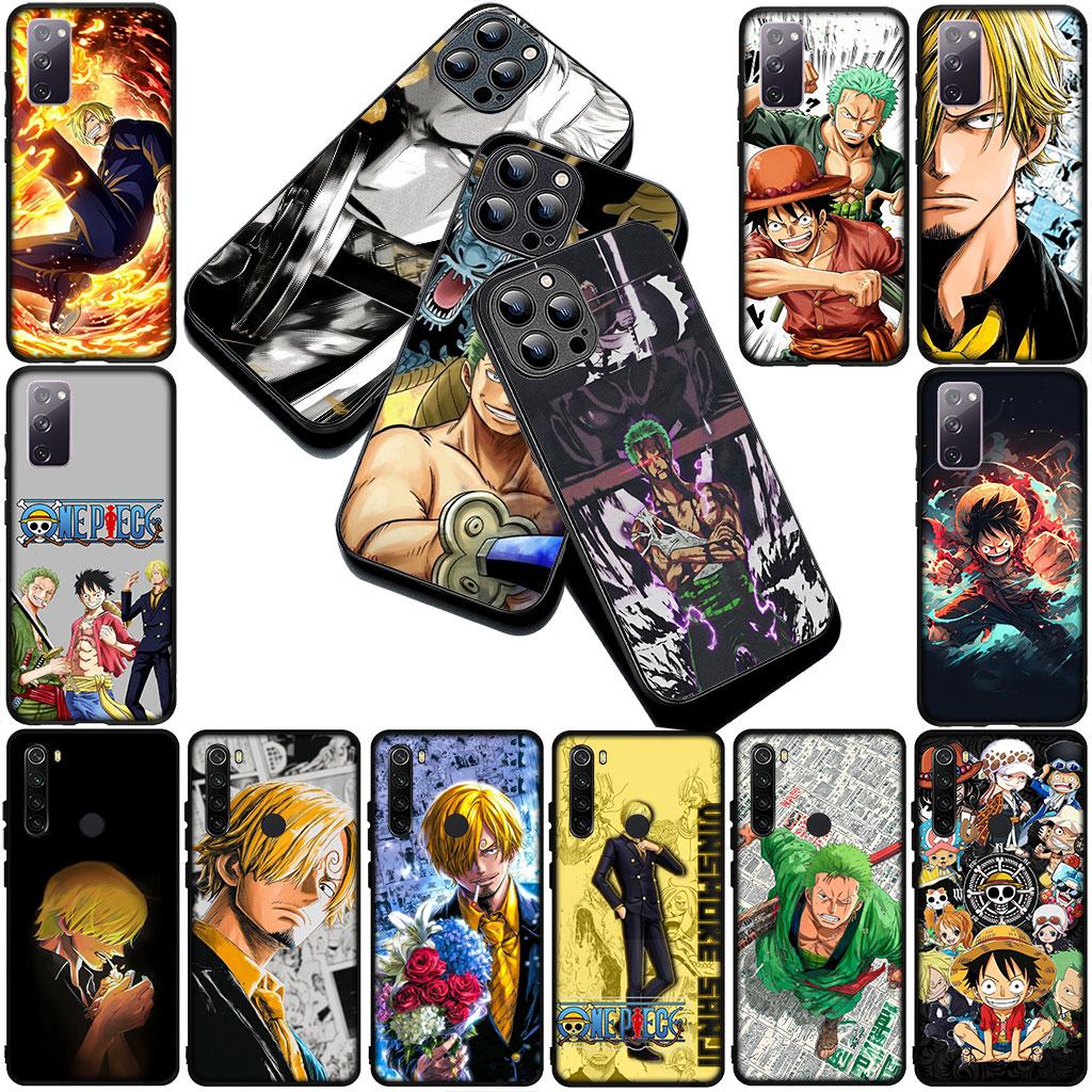 Sanji One Pieces Luffy Roronoa Zoro Phone Cover Case for OPPO A18 A16 A80 A40 A17 A15 A38 A78 A79 A54 A57 A58 A60 4G 5G Casing
