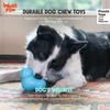 West Paw Dog Toy Educational Toy Zogoflex Tux Aqua Blue S Size