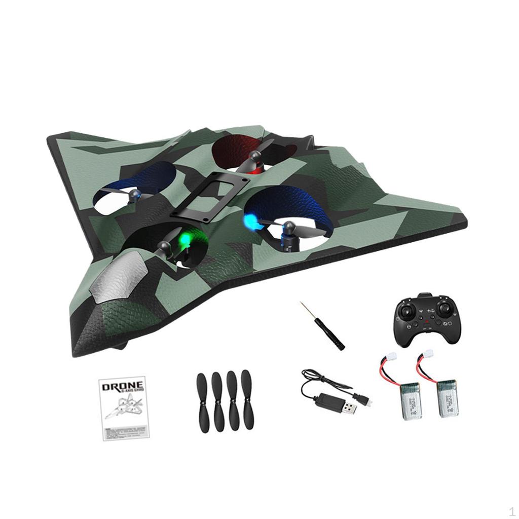 Foam Remote Control Airplane Fighter Jet Model Roll Gifts for Kids Boys Portable Lightweight Hobby