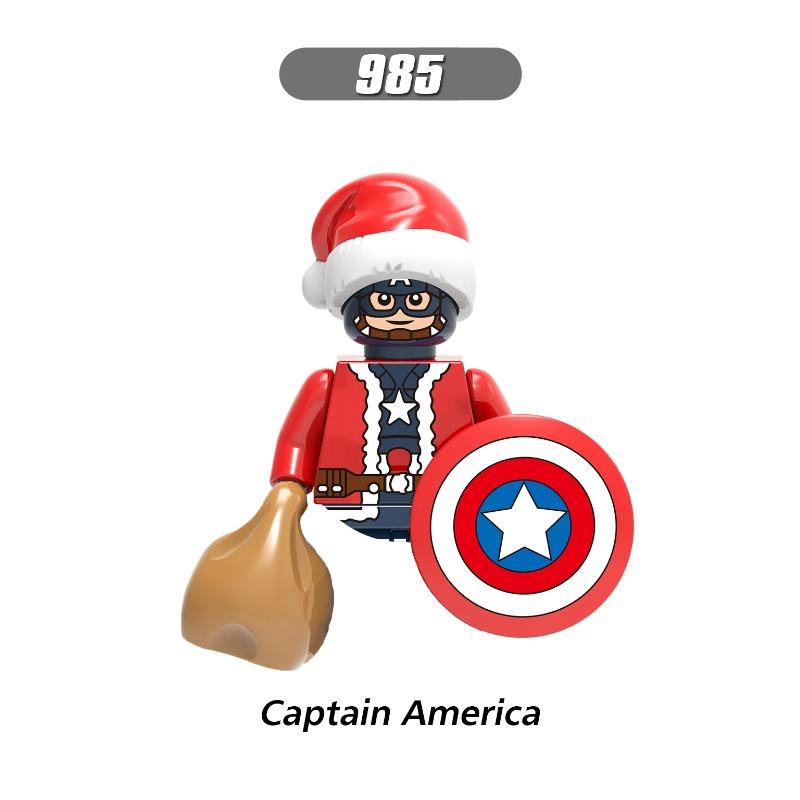 Marvel Building Blocks Mini Action Figures Children's Party Gifts Brick Toy Doctor Strange Spider-Man Kate Bishop