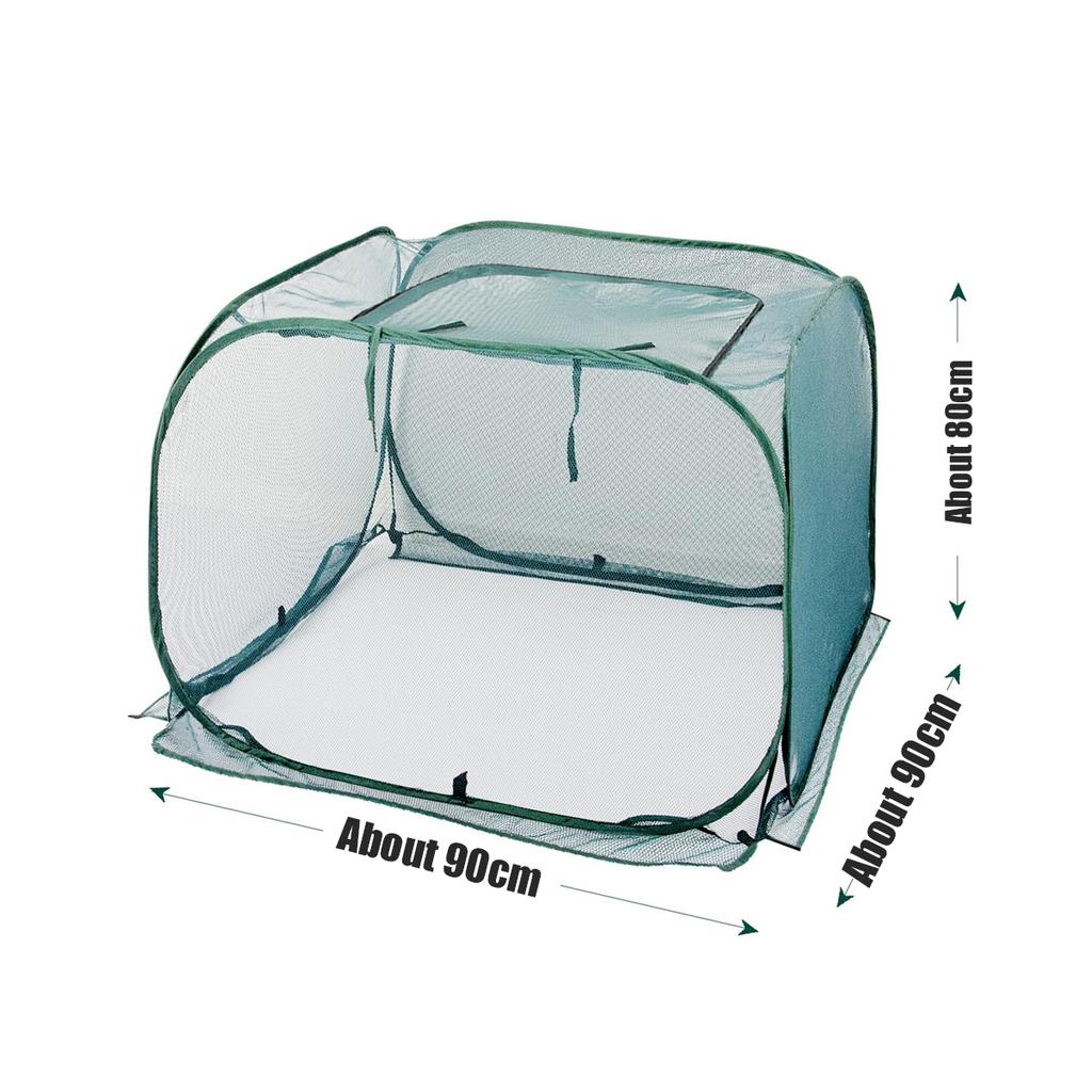 Pop Up Mesh Plant Cover Garden Accessories Plants Protectors Outdoor Greenhouses for Planting Gardening Tools Everything Gadget