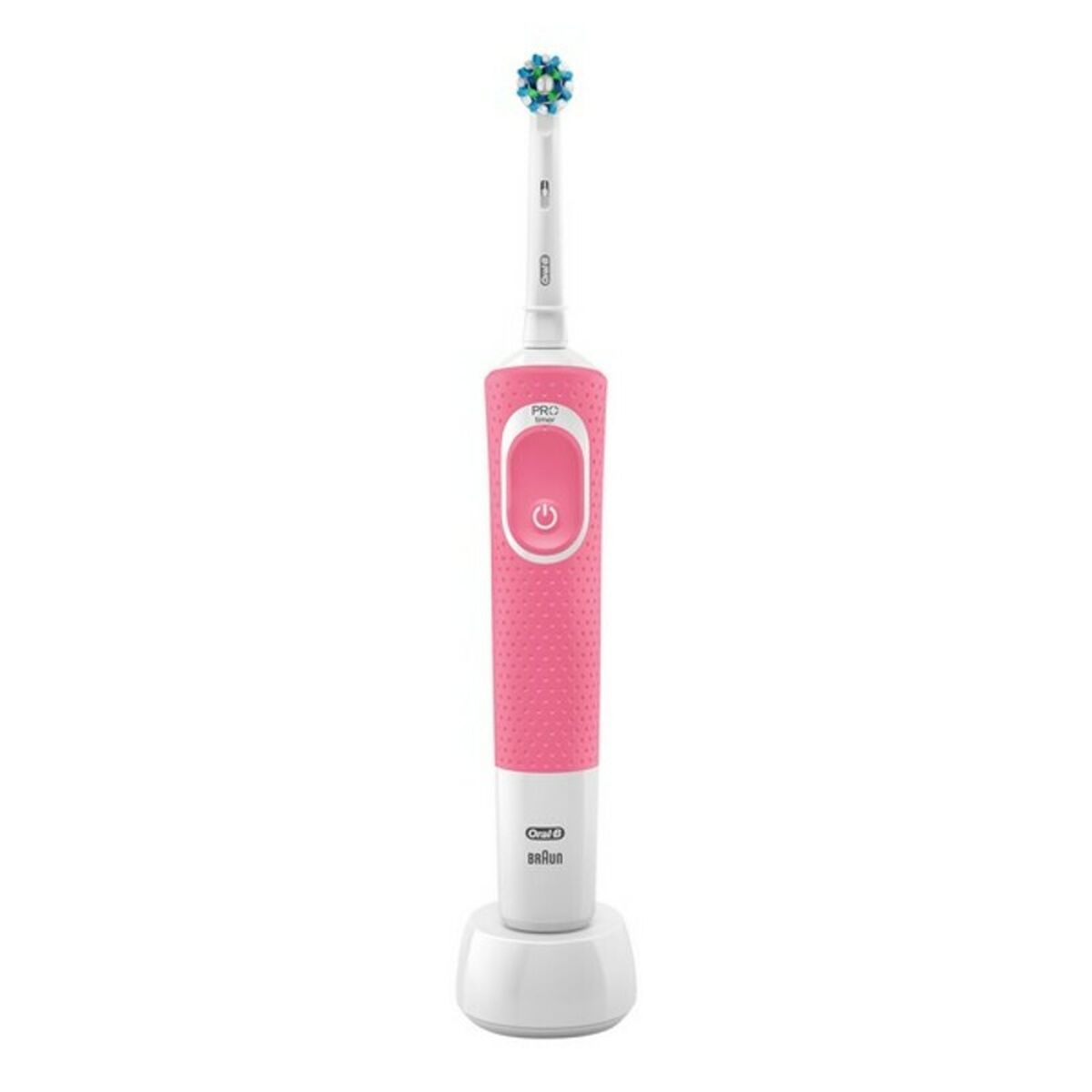 

Электрическая зубная щетка Oral-B Vitality 100 в подвесной коробке, розовая