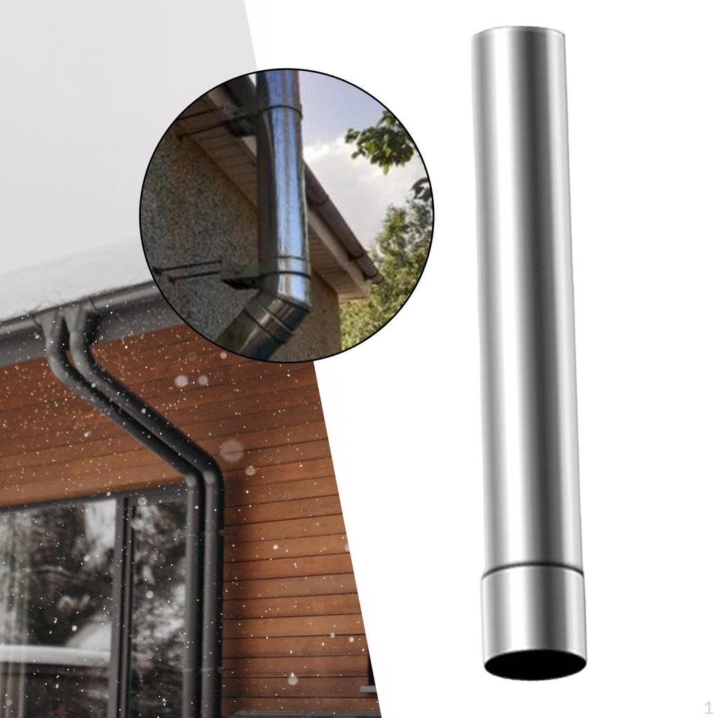 Dia 2.36 Inch Flue Extension Tube Chimney Pipe Fire Place Stove for Hiking Camping Tent