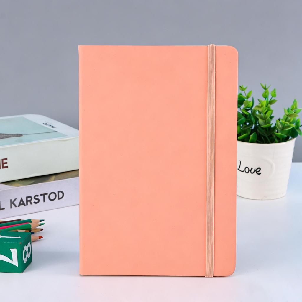 Custom PU Strap Office Notepad with Logo - Internet Celebrity Style