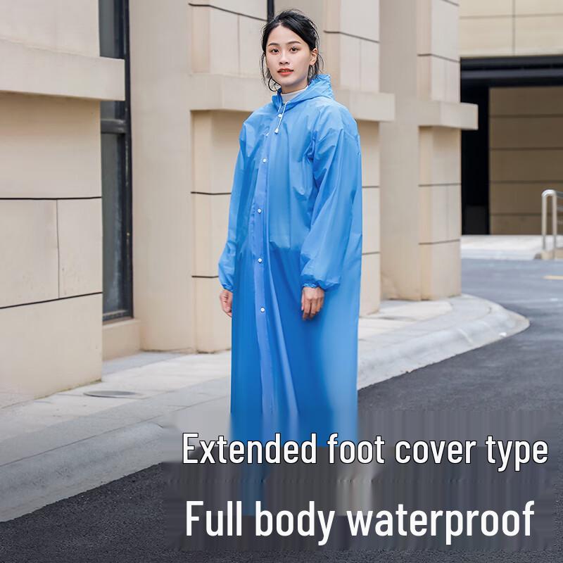 Mumu Disposable Rain Poncho for Adults & Kids