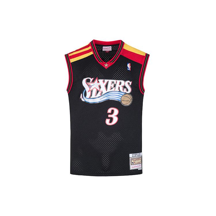 Mitchell Ness Authentic "NBA Philadelphia 76ers 2006-07 Allen Iverson" jersey SMJY4203-P7606AIVBLCK