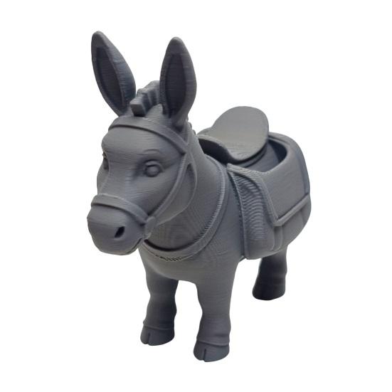 Donkey Ornament Planter And Design 3D Desktop Storage Printed