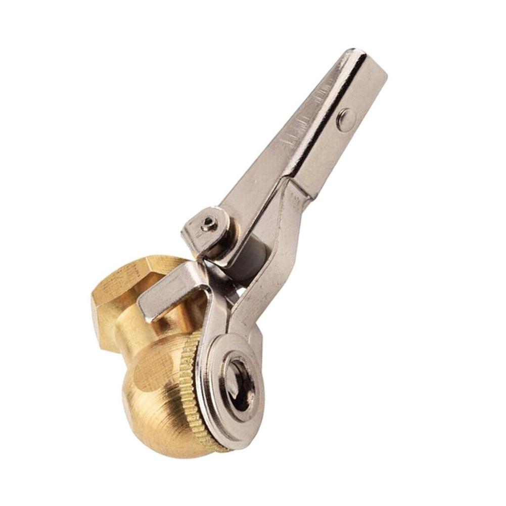 Profi Messing Reifenfüller-Ventil – 3/4" Sechskant 1/4" NPT – Hochleistungs-Feder-Chuck