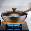 Kangbach 32cm Flat Bottom 304 Stainless Steel Wok