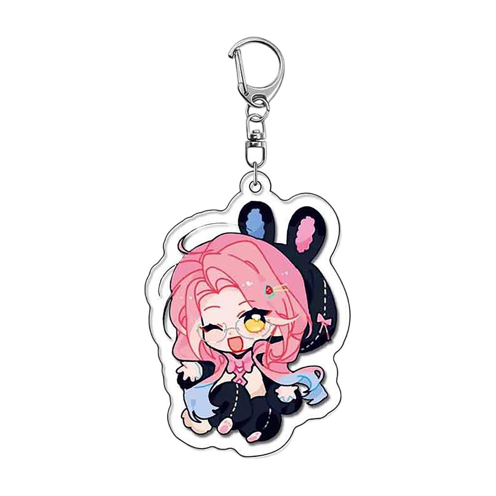 Anime-Zubehör Acryl-Schlüsselanhänger Anhänger, Niedlicher Schüler Anime Rucksack Anhänger