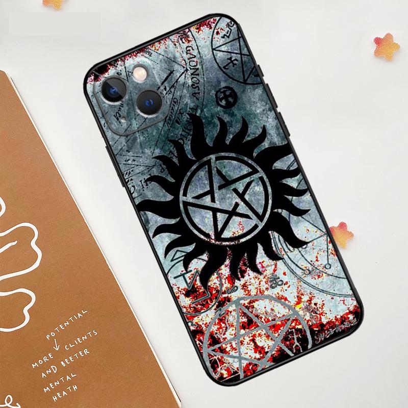 Supernatural Case For Apple iPhone 16 15 14 12 11 13 Pro Max Mini XR 15 16 Plus 16e Protective Cover