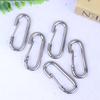 1/3/5 Stück Metall Oval Schlüsselanhänger Karabinerhaken Schnapphaken Federöffnende Schnallen Für DIY Hundekettenverbinder Anhänger Taschenschlüsselanhänger