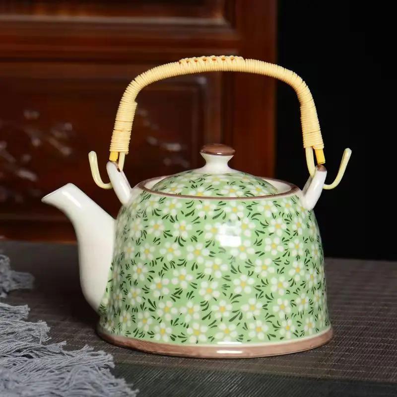 Grote capaciteit Japanse type hefbalk pot 1000ml Chinese theepot Puer theeketel theeservies en koffie theeservies theepotten kopje mok