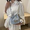 Summer small bag women's new high-end niche designer chain messenger bag fashion bucket bag