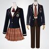 Anime Rafayel Zayne Cosplay Costume Love Deepspace Heroine British Fashion Style School Uniform Coat Man Woman Campus Set