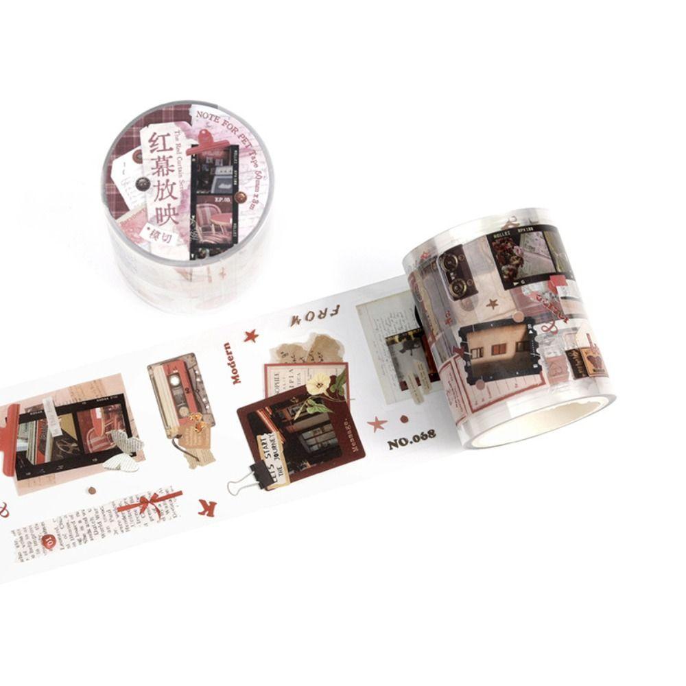 Film Projection Series Washi Tape DIY Scrapbook Tape Vintage Decorative Paper Tape  Gift Wrapping