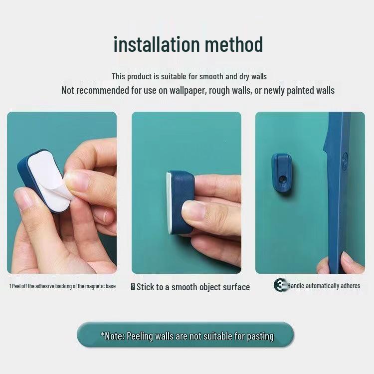 Calzador magnético de mango largo: Calzador Largo de Gama Alta para Ponerse Fácilmente - Ideal para Ancianos y Mujeres Embarazadas