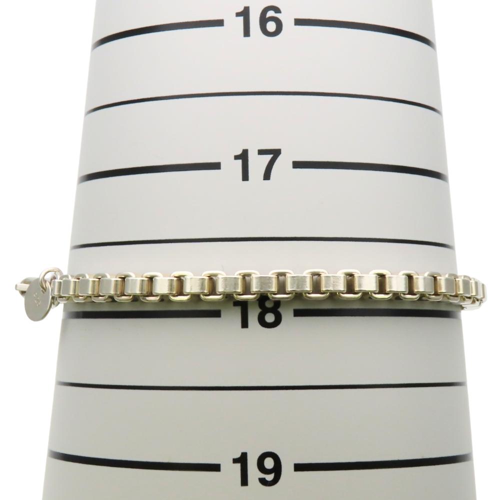 Begagnade TIFFANY&Co. armband Venezianskt Silver925 15,9g Silverkedja