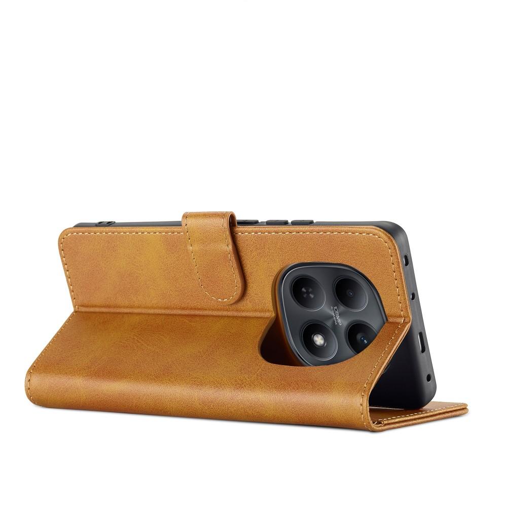 Flip Leather For RedMi Note 15 Pro Plus 5G Phone Case Wallet Shell Protective Card Slot Shockproof Solid Color Back Cover