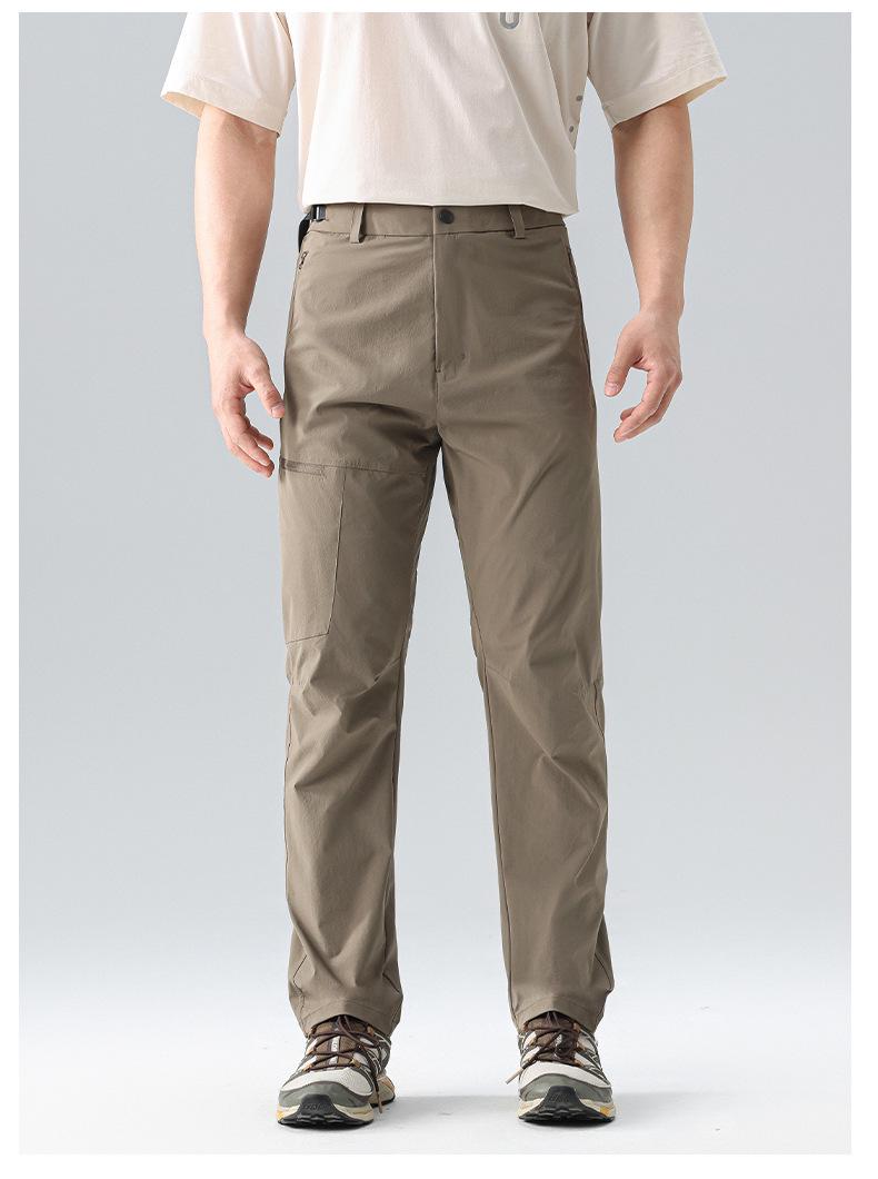 KLS T9 Men s Water-Repellent Softshell Hiking Pants: Windproof, Wear-Resistant, Elastic Drawstring, Breathable Long Pants. XXXL