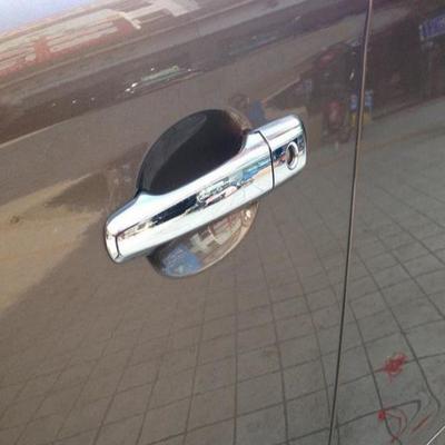 Dotyczy 09-15 Volvo S40 V40 XC60 Klamka Drzwi Zewnętrzna Klamka Obudowa Naklejka Nadwozie Samochodu