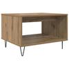 Artisan Oak Coffee Table 60 X 50 X 40 Cm Wood Based Material