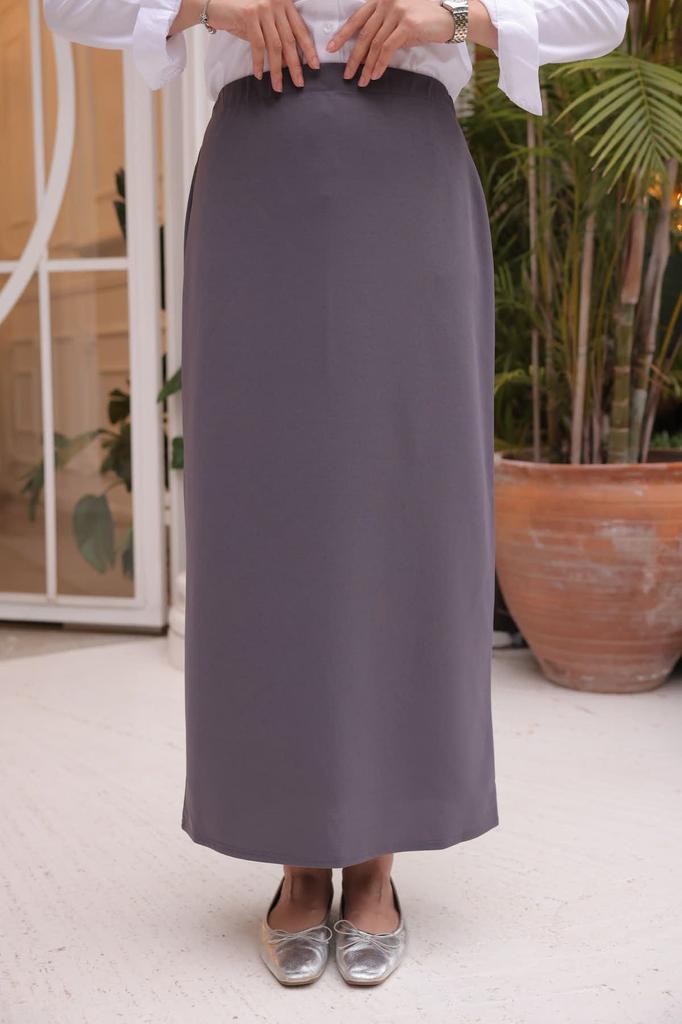 Stil Femei Fusta Marime Mari Fusta Creion Neagra Plus Marime