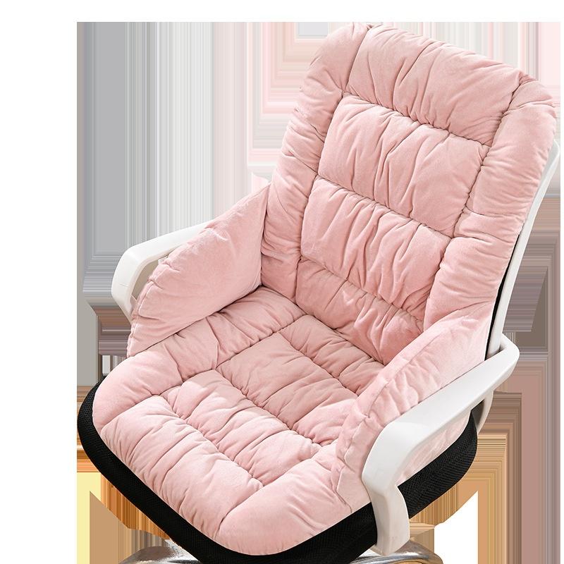 

Office Chair Heating Cushion with Backrest 3 Gears Adjustable Temperature Fast Heating Seat Warmer Pad for Home Car Use EU