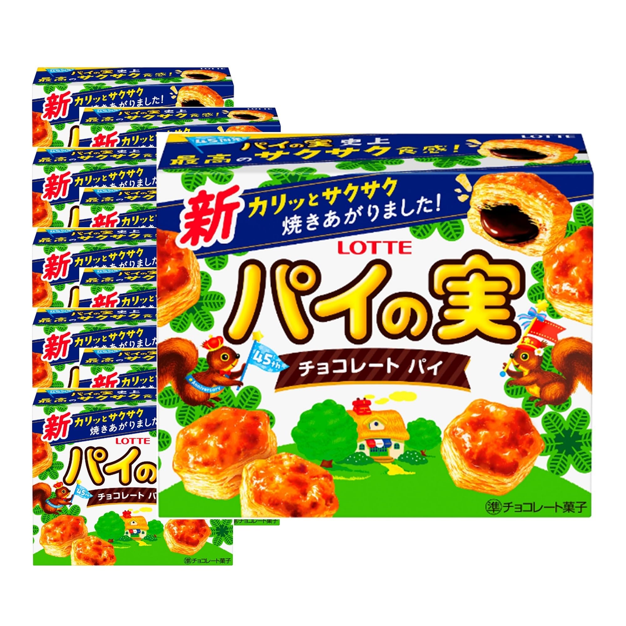 

Фруктовый пирог Lotte 73 г x 10 шт.