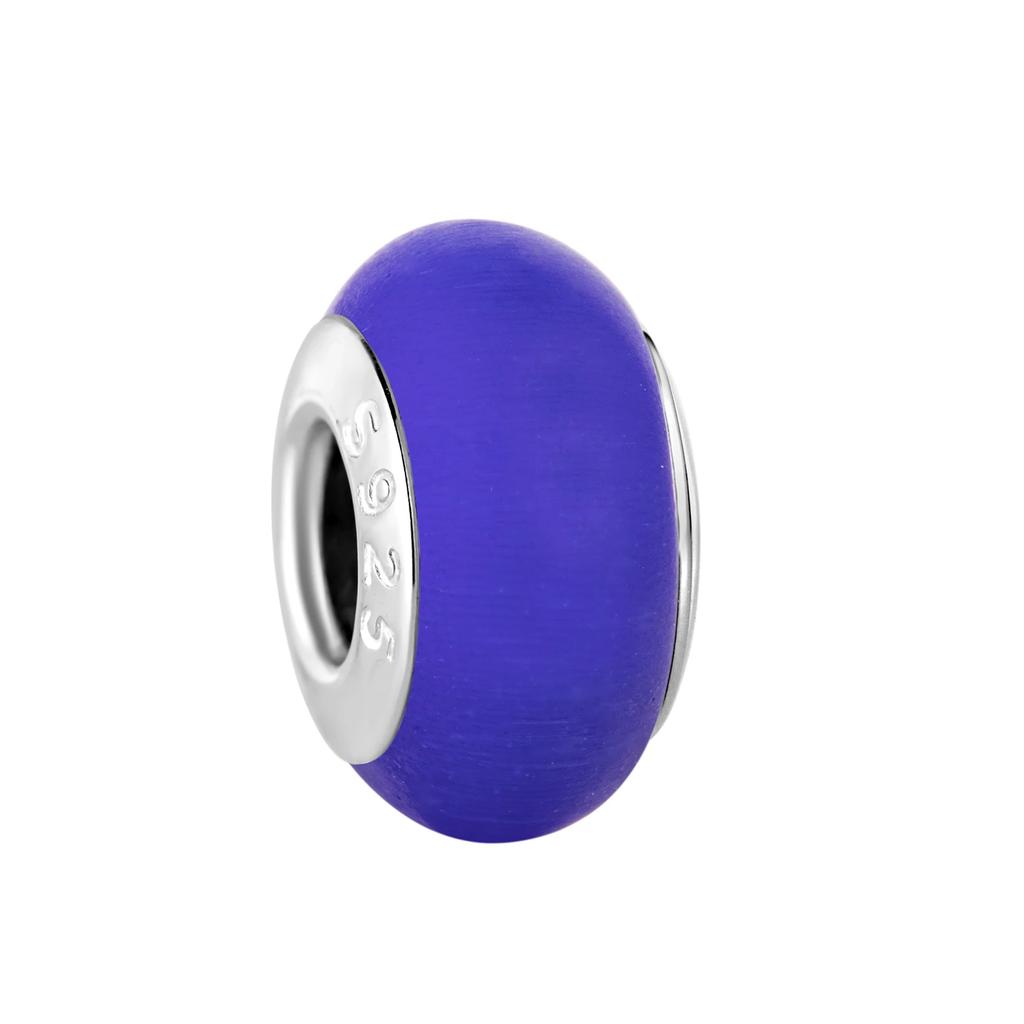 Bunte Kupfer Katzenaugen Matte Murano Charms Passen Original Armbändern Murano Glas Charm Perlen DIY Damen Schmuck Geschenk