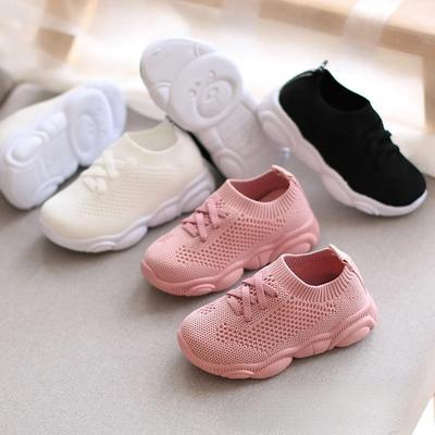 Scarpe da Bambino Primavera Autunno Suola Morbida Sneakers in Mesh Traspiranti Scarpe a Piedi Nudi per Bambini Scarpe Casual per Scolara Zapatillas Niña