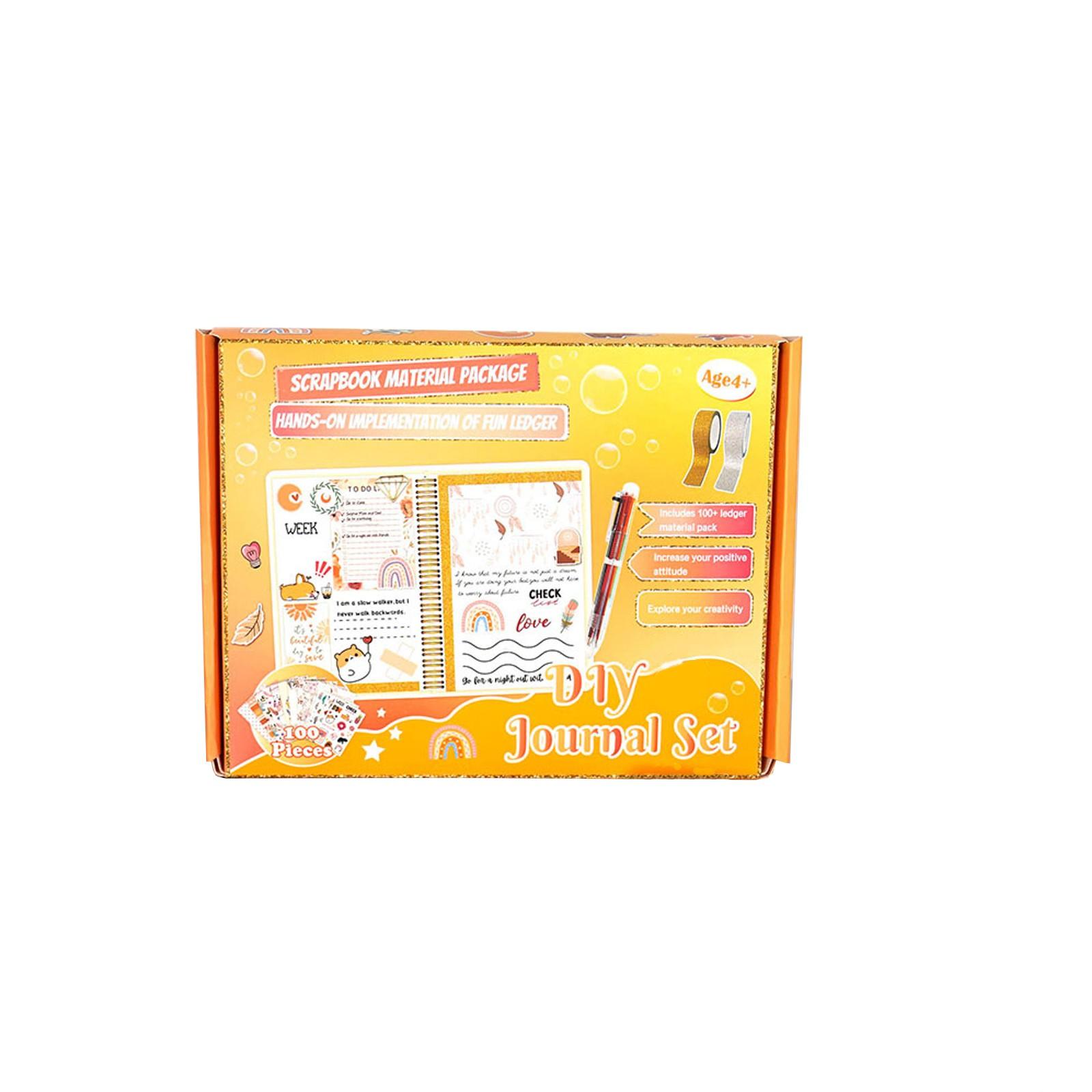 

Наборы для дневников для девочек, наборы принадлежностей для скрапбукинга, милые наборы для творчества и творчества для подростков и детей, персонализированные принадлежности для создания дневников1 мл