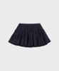 Alkialka Puffy Mini Skirt (Dark Navy)