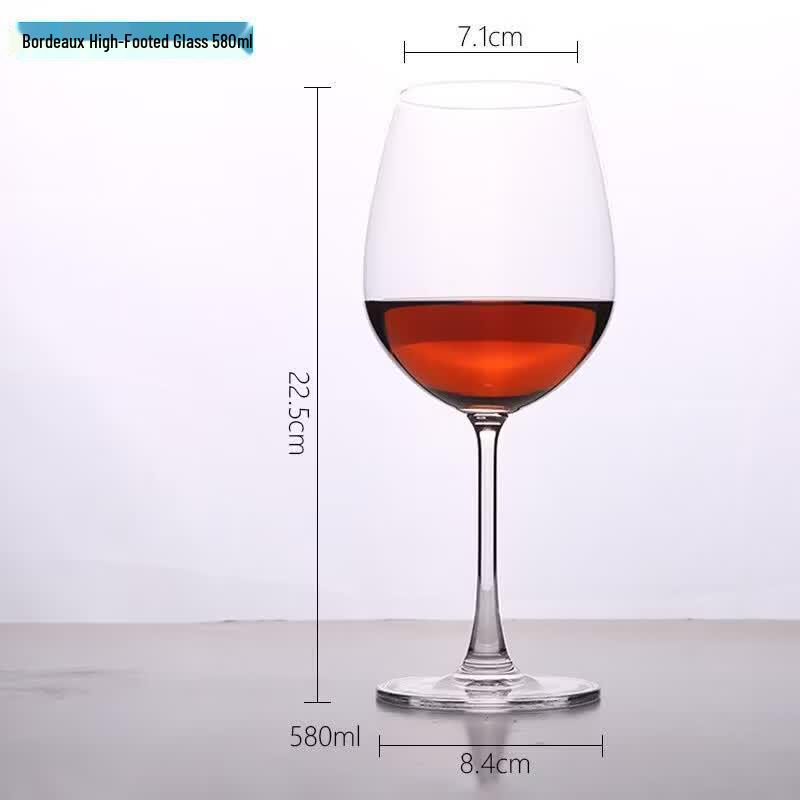 OLOEY Crystal Glass Wine & Cocktail Set (2-Pack)