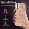 Luxury Elegant Woman Phone Case For Infinix Hot 70 60 Pro 60i 4G Electroplated Woven Camera Full-protect Anti-drop Protect Cover