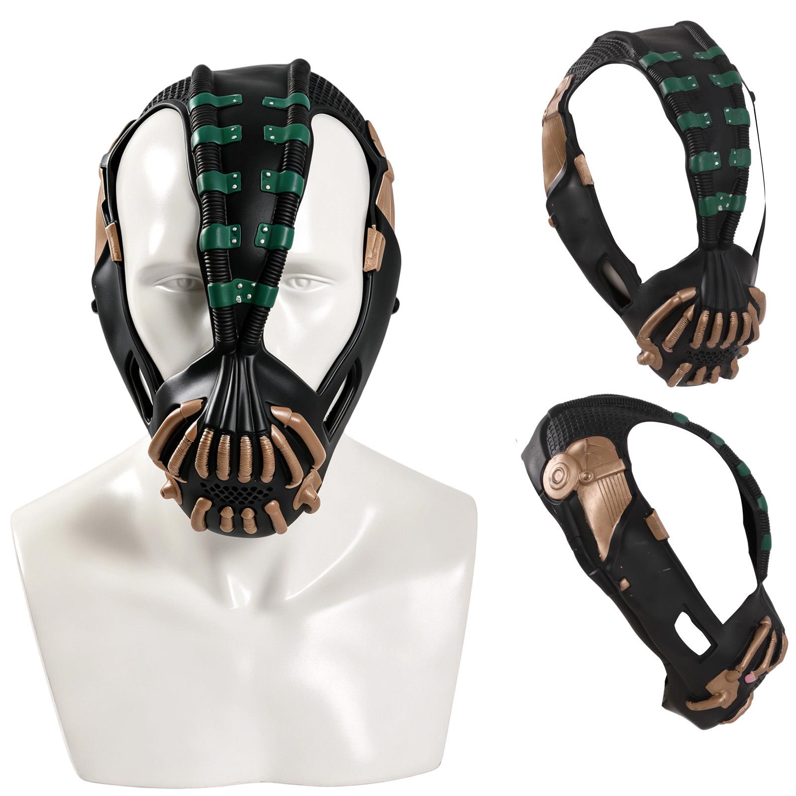 Bane Mask PVC Cosplay Prop - Horror Halloween Edition