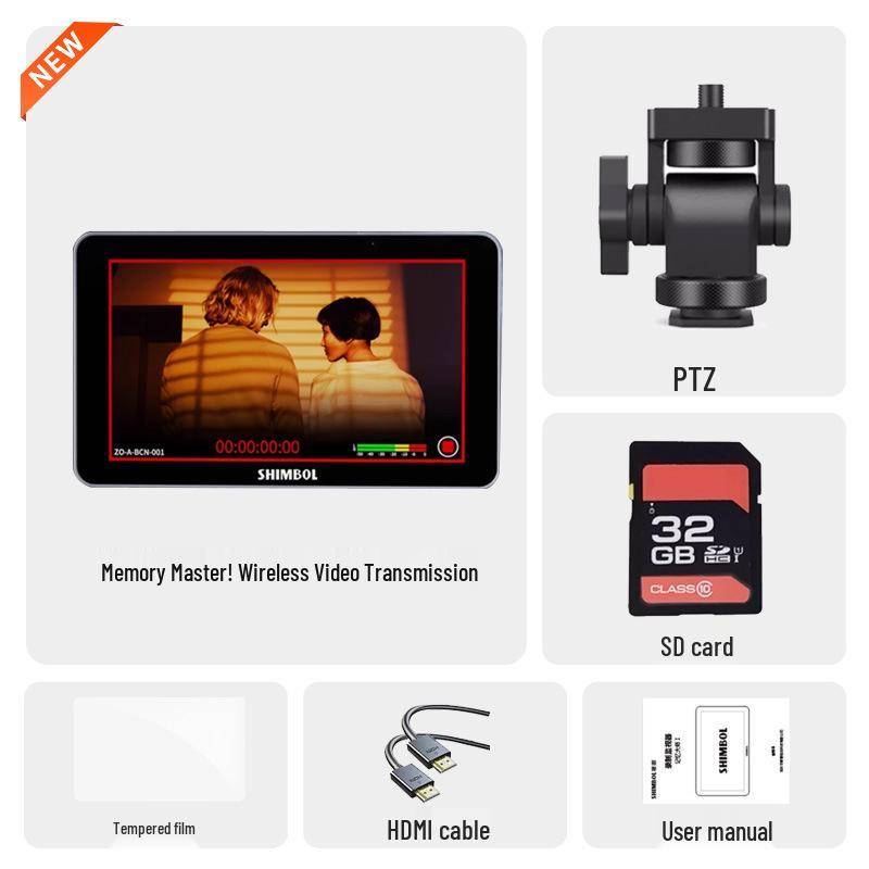 

8SHIMBOL Sight Peng Memory Master I 5.5 HD Mirrorless SDI Interface Camera Monitor