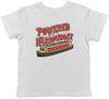 Alimentado por uma Camiseta Infantil Narrowboat Barcos de Canal Barcas Presente para Meninos e Meninas