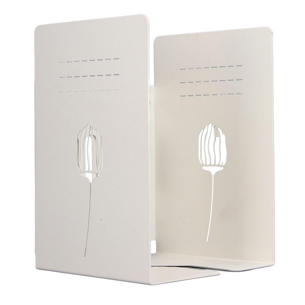 4Pcs Retractable Book Ends Retractable Design Heavy Duty Metal Widely Used Metal Bookends for Books