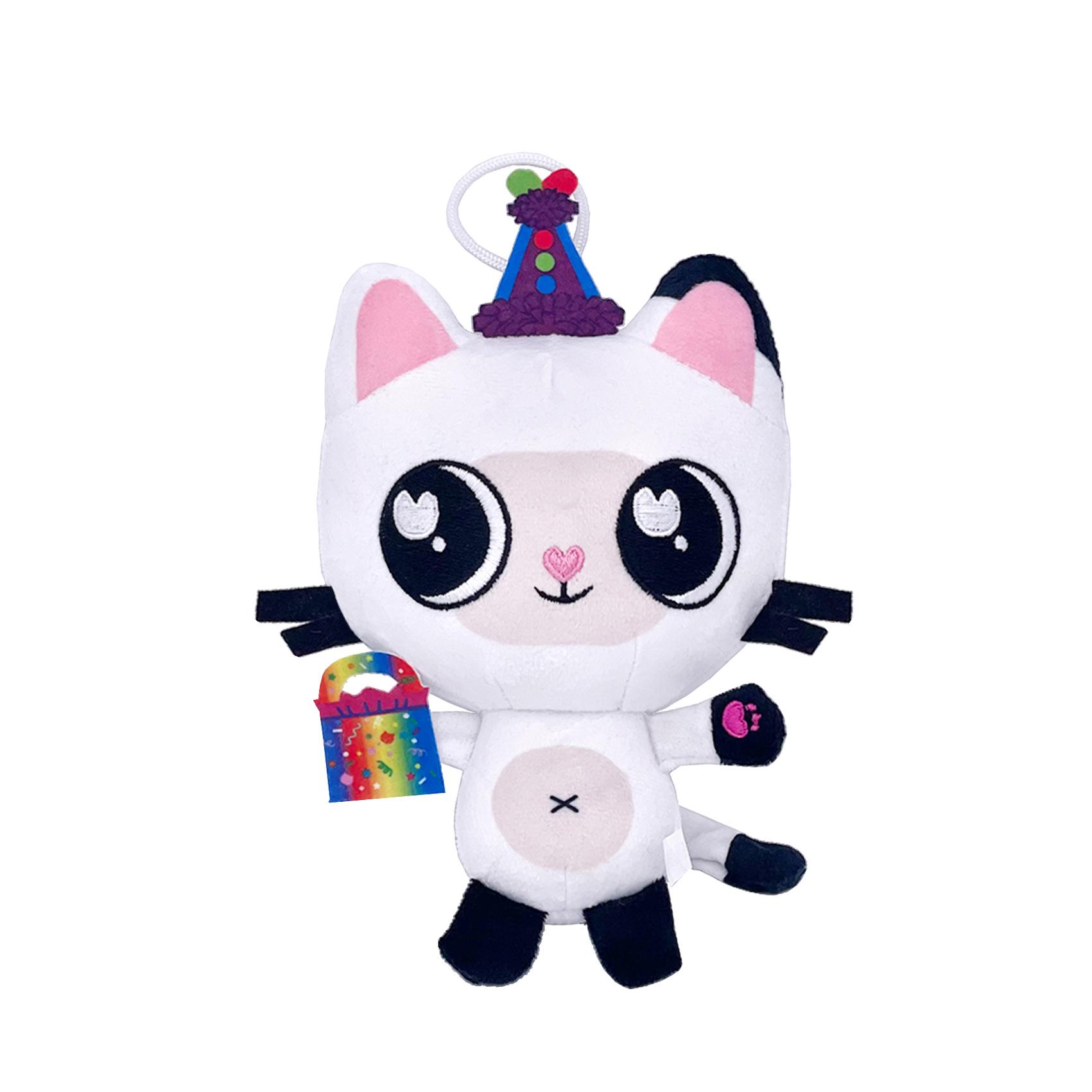 Новая плюшевая игрушка Кукольный домик Габби Кукла Габби Русалка Кошка Девочка с каштановыми волосами Мягкая игрушка-плюш Для ребенка Рождественский подарок