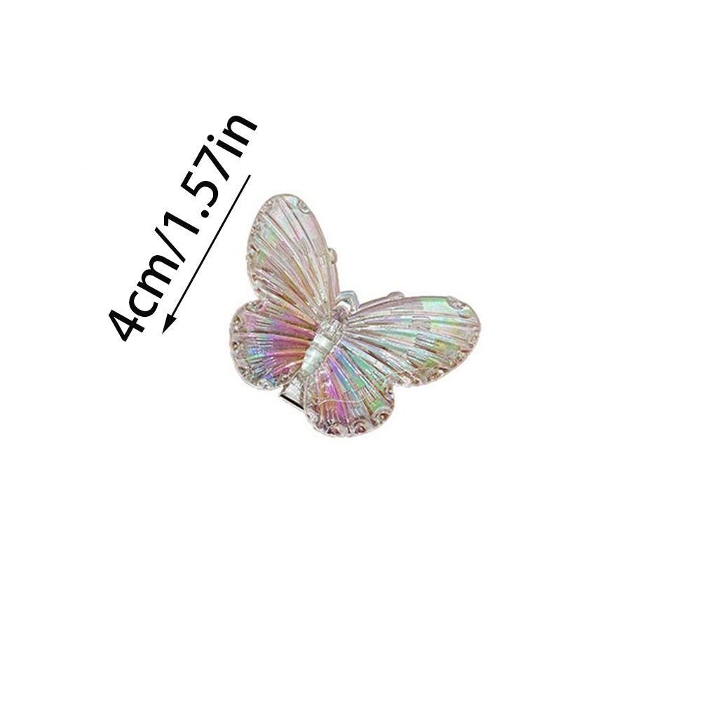 Bangs Clips Butterfly Duckbill Cute Sweet Girl Hairpin New Butterfly Hair Clip