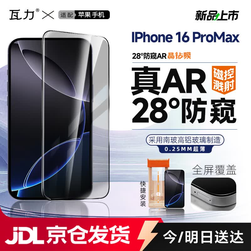 AR Anti-Reflective 3D Curved Tempered Glass Screen Protector for iPhone